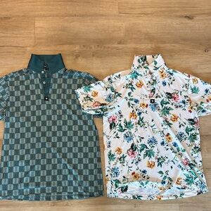 Two (2) Bad Birdie Men's Golf Shirts